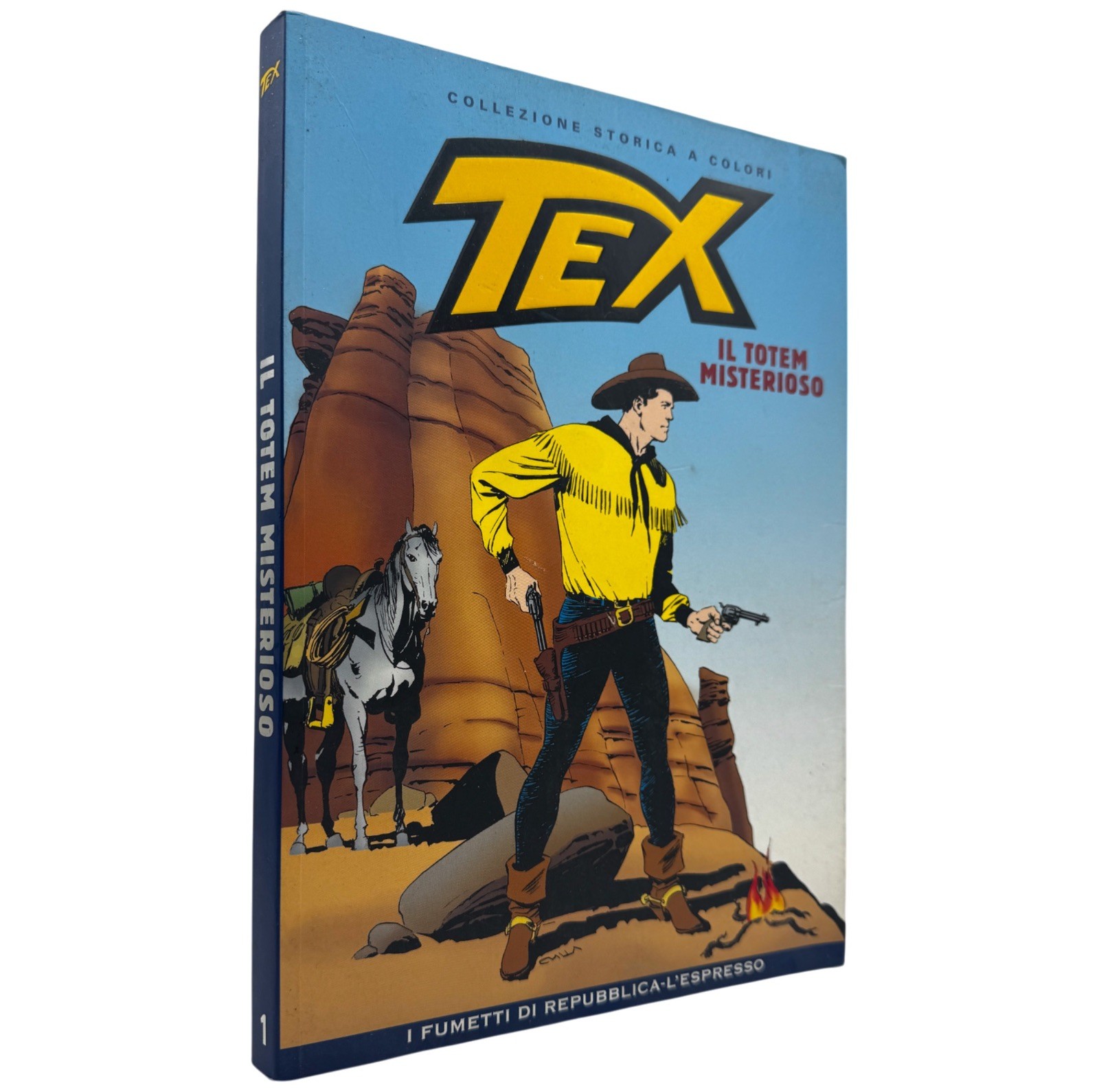 Tex Il Totem Misterioso Bonelli 2007 collezione storica a colori