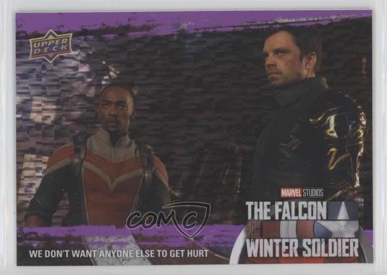 2022 Marvel Studios' Il Falco e il Soldato d'Inverno /99 Sam Wilson #55 12g7
