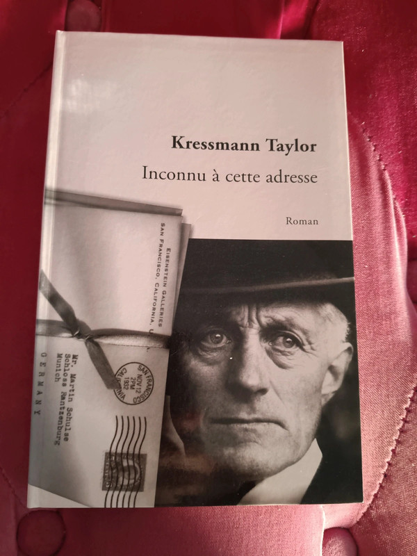 Livre Inconnu à cette adresse, De Kressmann Taylor