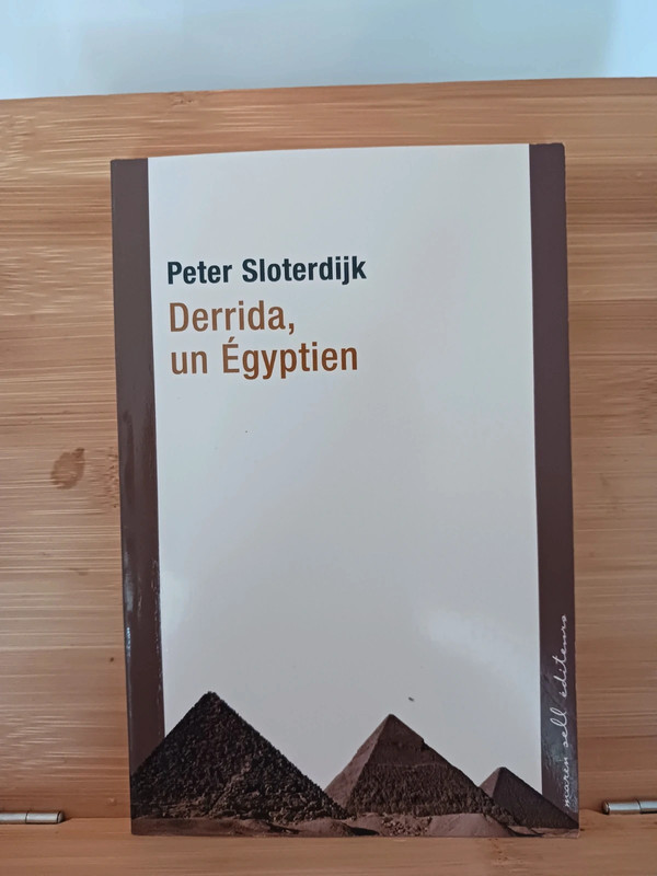Derrida, un Egyptien - Le problème de la pyramide juive - 9782350040592
Peter Sloterdij