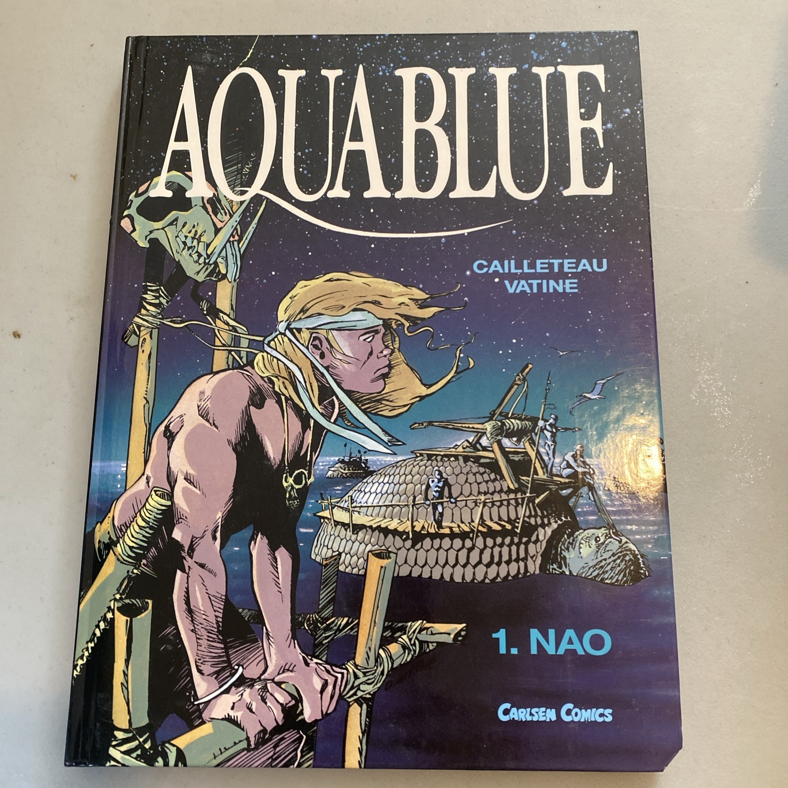 2 Danish AQUABLUE Comics