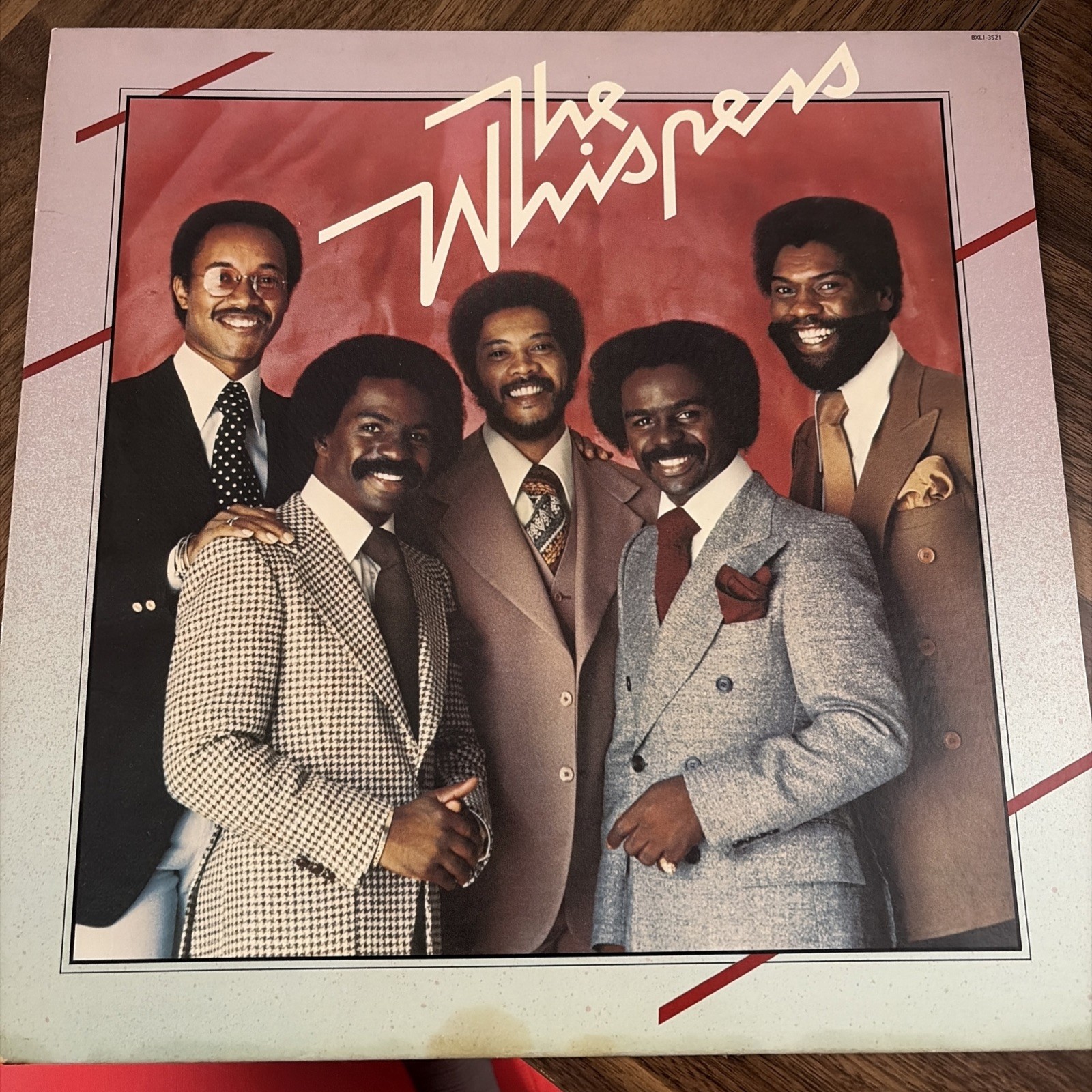 The Whispers LP Vinyl Solar Records Soul R&B Classic (PL40) Cover Only no album 