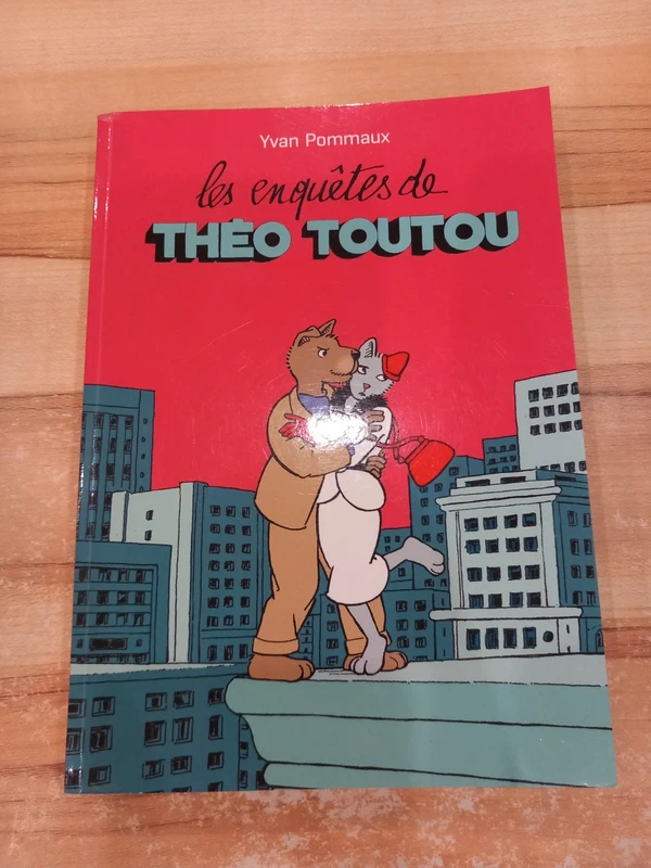 Livre album Les enquêtes de Theo Toutou