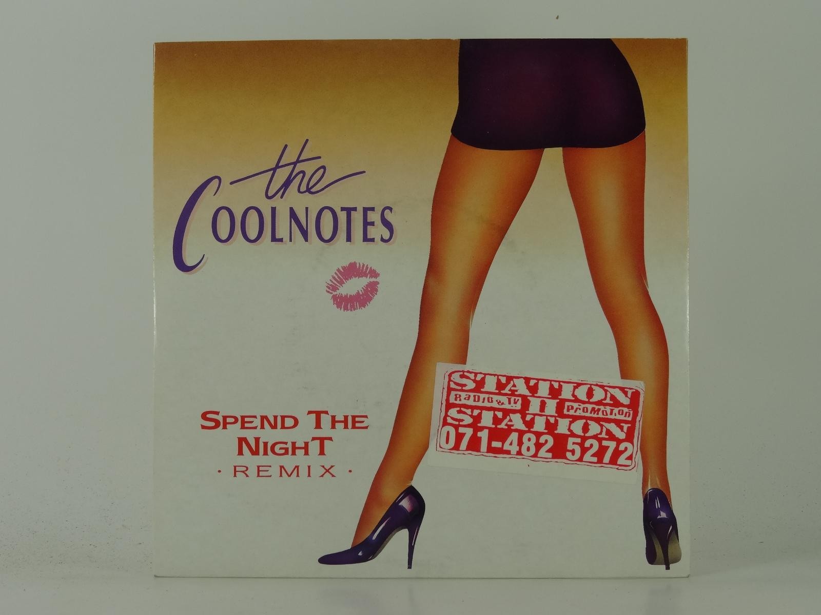 THE COOLNOTES SPEND THE NIGHT (REMIX) (43) 2 Track 7" Single plus Picture Sleeve