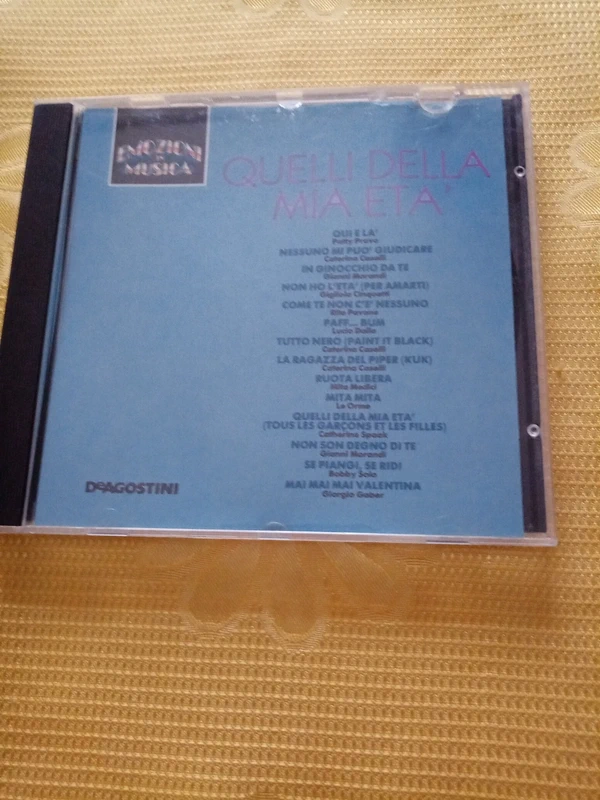 CD "Quelli della mia età".