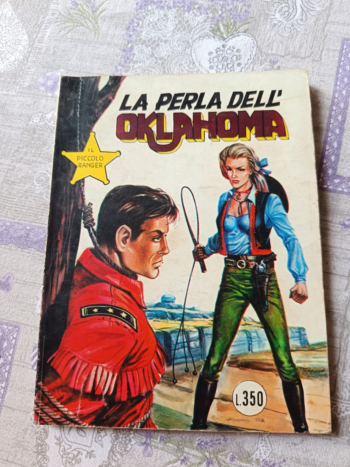 COLLANA COW-BOY- IL PICCOLO RANGER N. 147 -"LA PERLA DELL'OKLAHOMA-CEPIM BONELLI