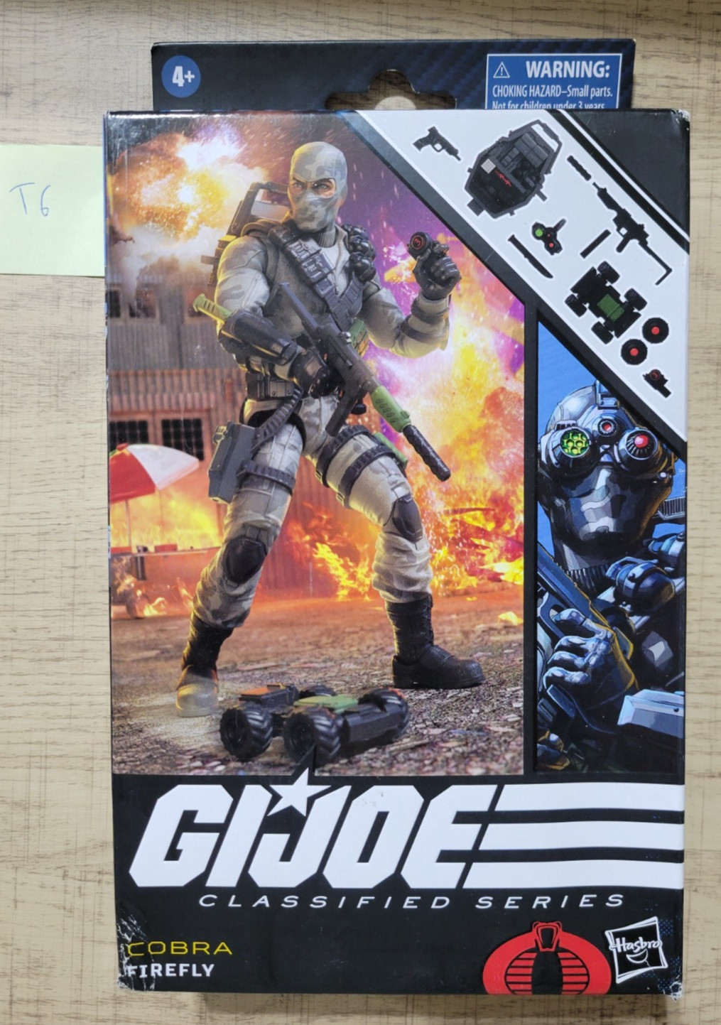 Hasbro G.I. Joe Classified Series Cobra Firefly 6 in Action Figure F7466 84 NIB