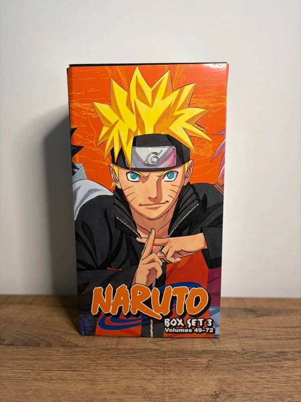 Naruto Manga Box Set 3 Band 49–72 Englisch