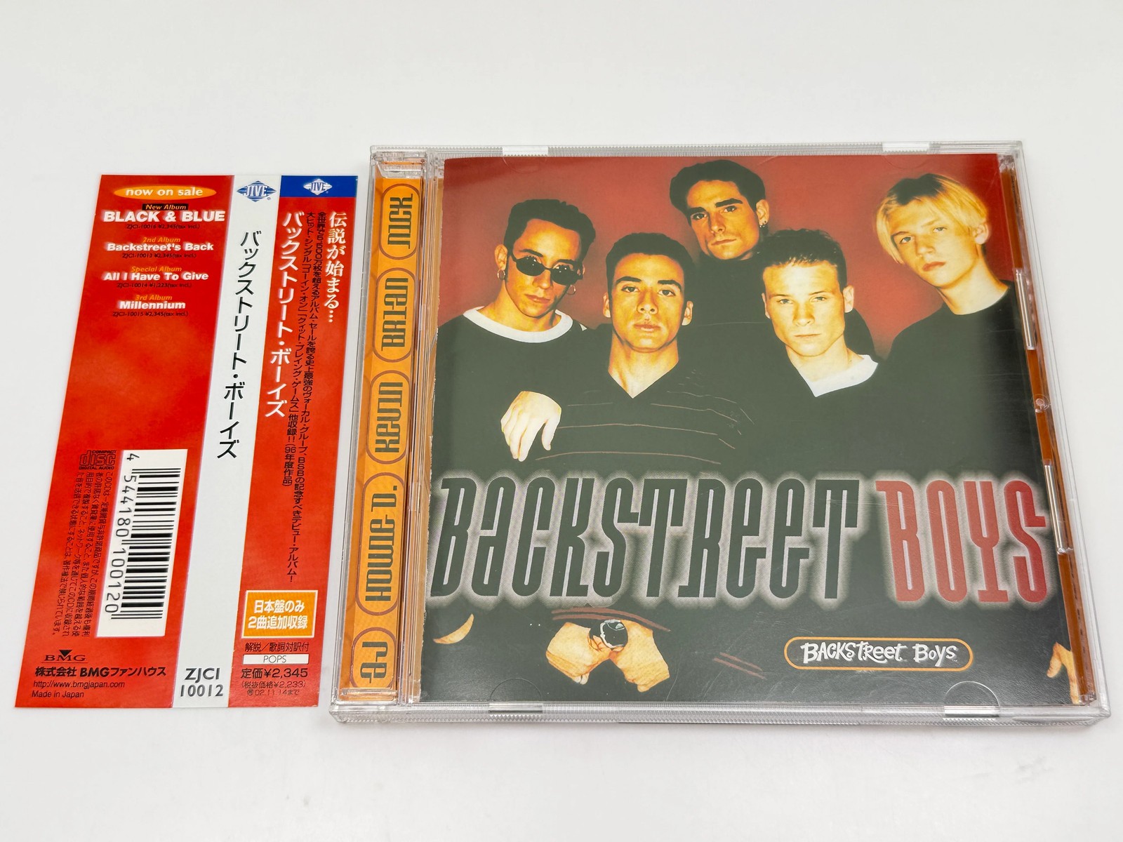 Backstreet Boys Japan Import CD con 2 Trks bonus ZJCI-10012