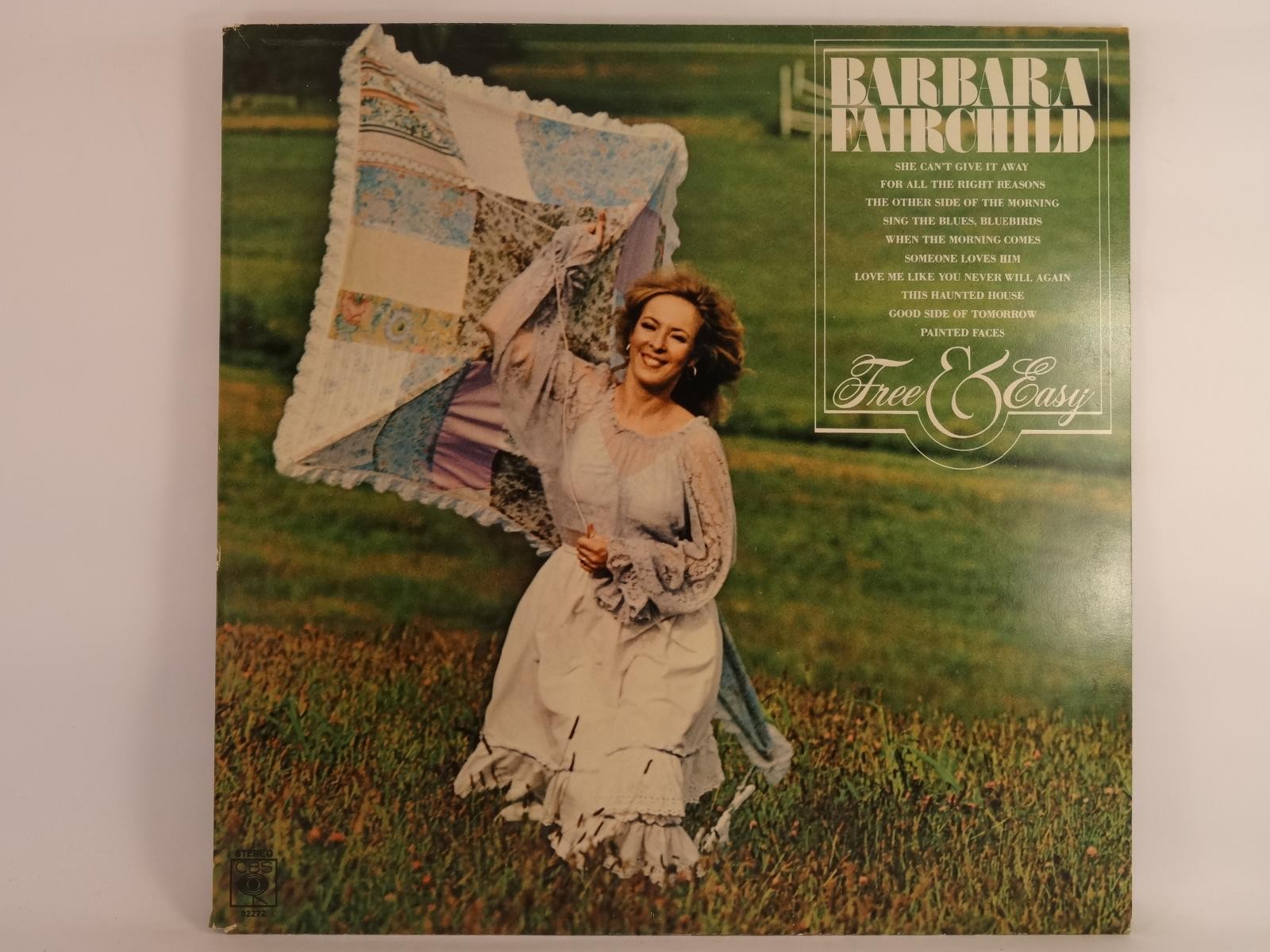 BARBARA FAIRCHILD FREE & EASY (344) 10 Track LP including Picture Sleeve CBS