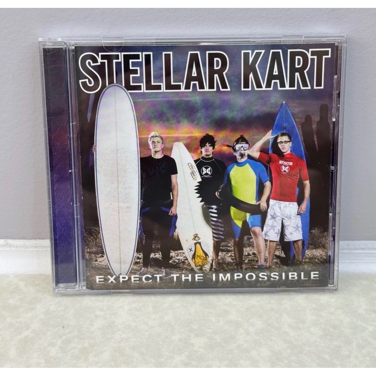Stellar Kart Expect The Impossible CD 2008 Christian Pop Punk Rock WD2-887296