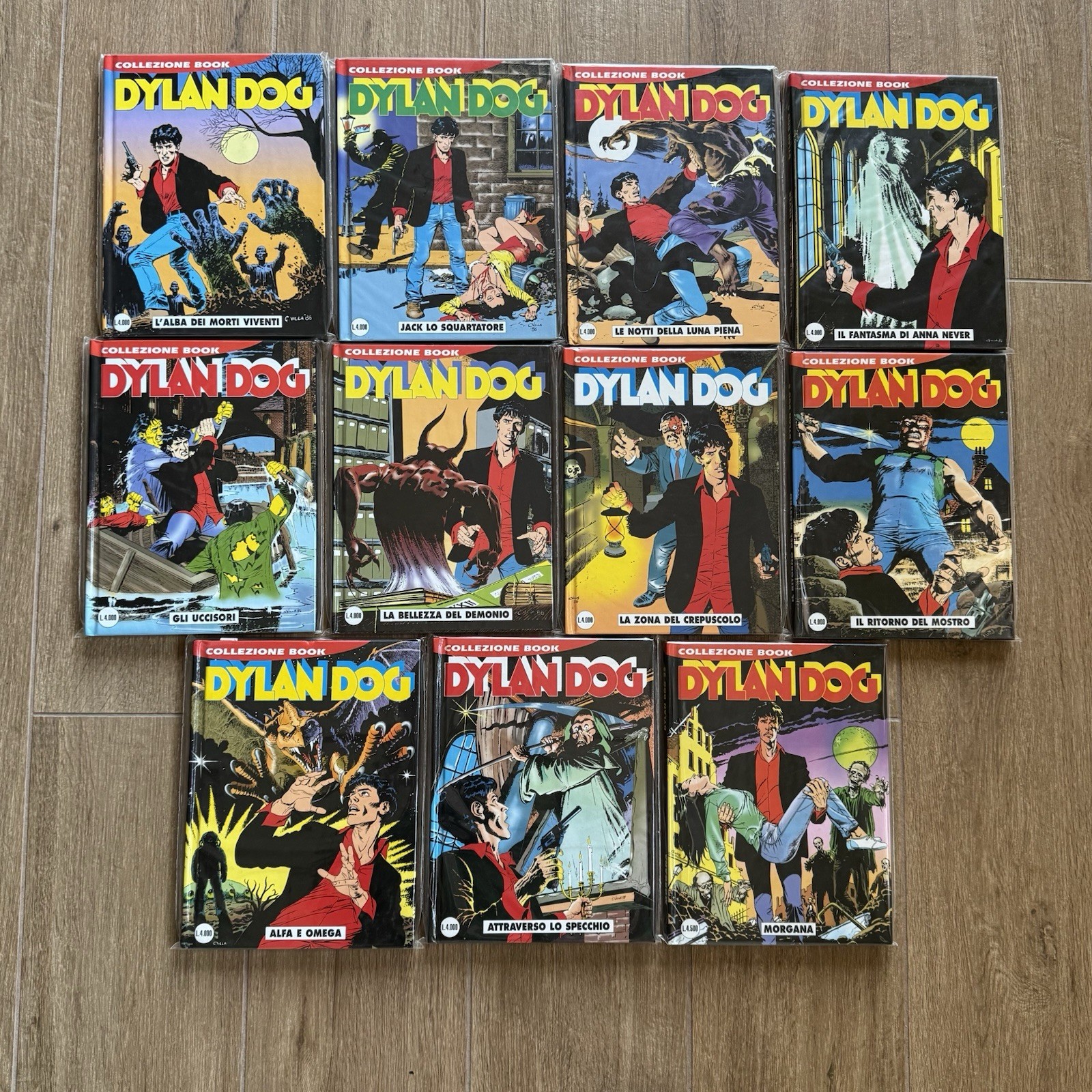 Lotto 11 fumetti Dylan dog n. 1-10 book