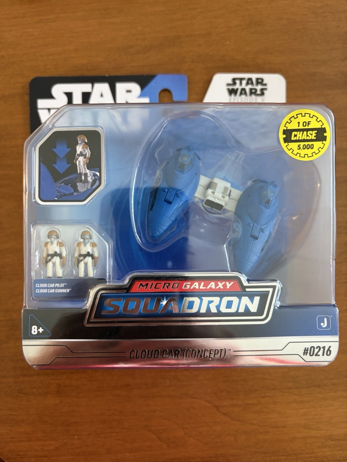 Star Wars Micro Galaxy Squadron Cloud Car Concept Chase 1 di 5000