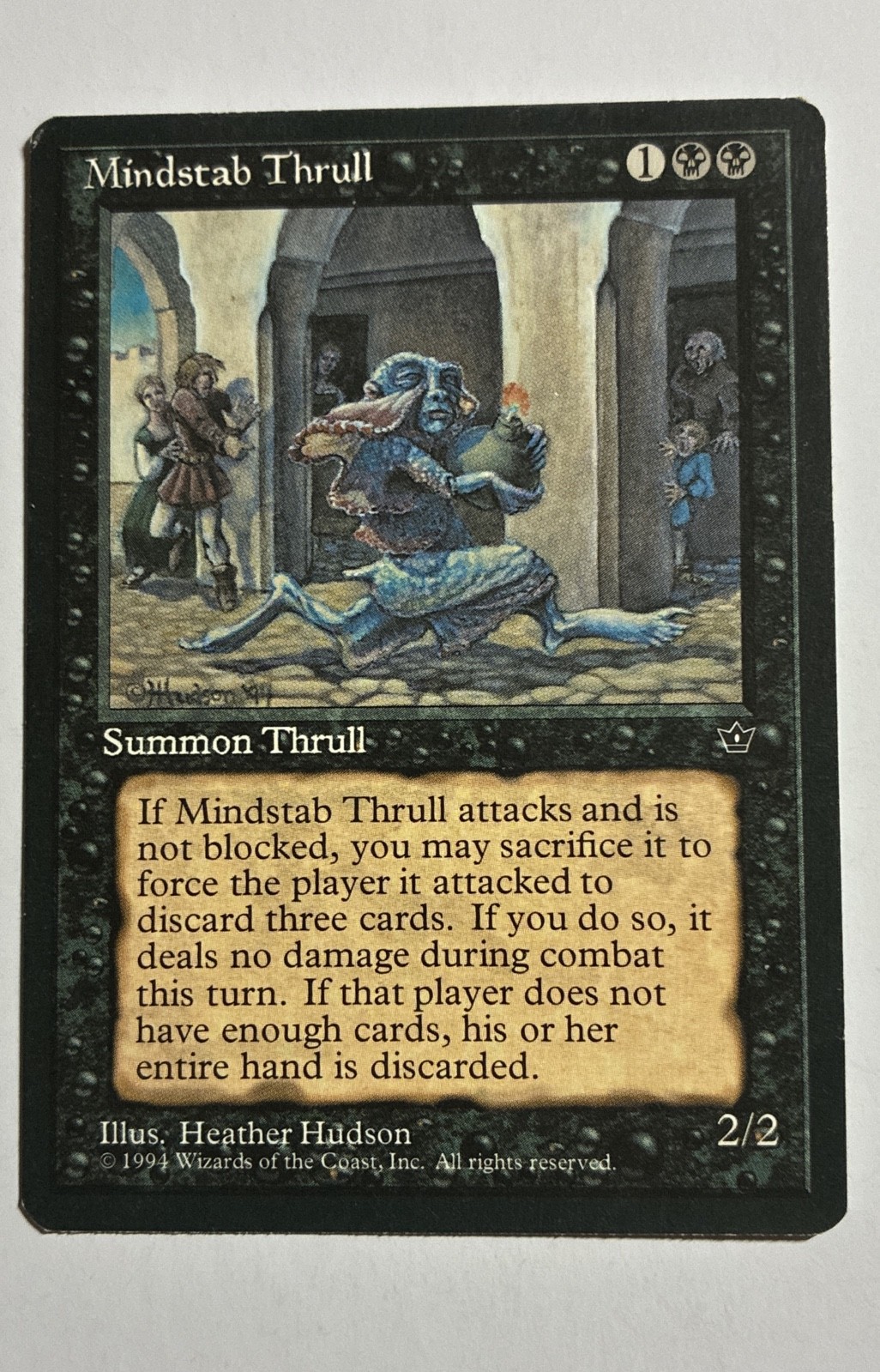 Mindstab Thrull (Hudson) Fallen Empires regolare