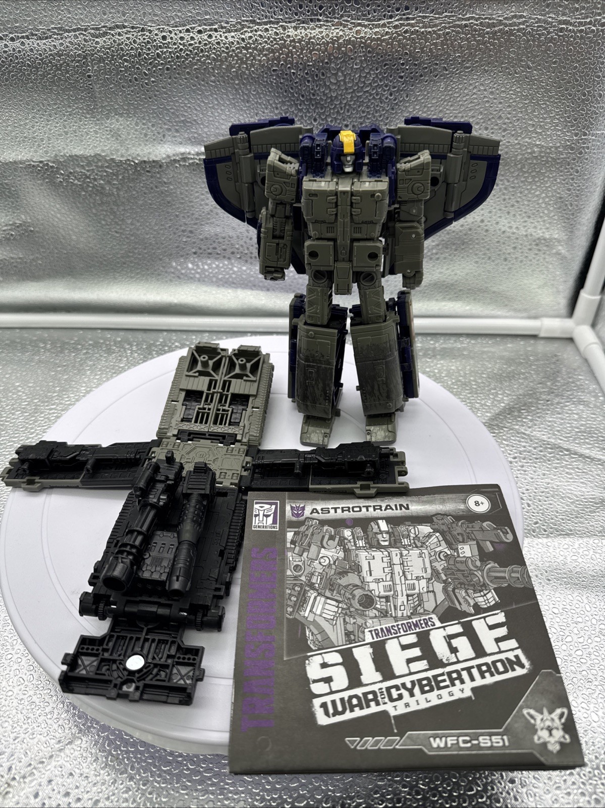 Transformers Siege ASTROTRAIN War For Cybertron 2018 Decepticon