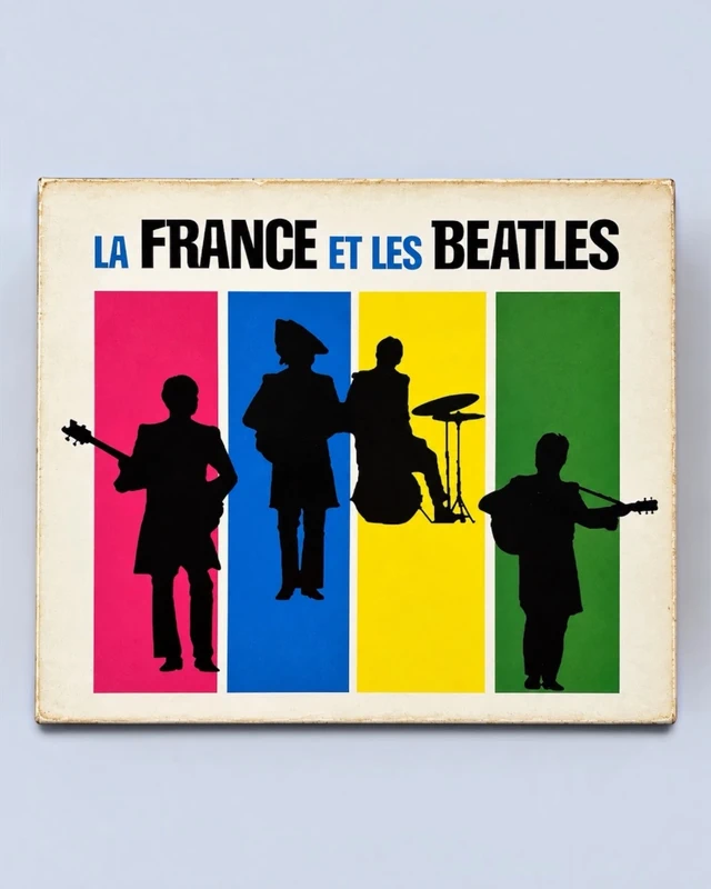 Various Artists "La France Et Les Beatles" Rare Box Set 5 CD 2007 Magic Records