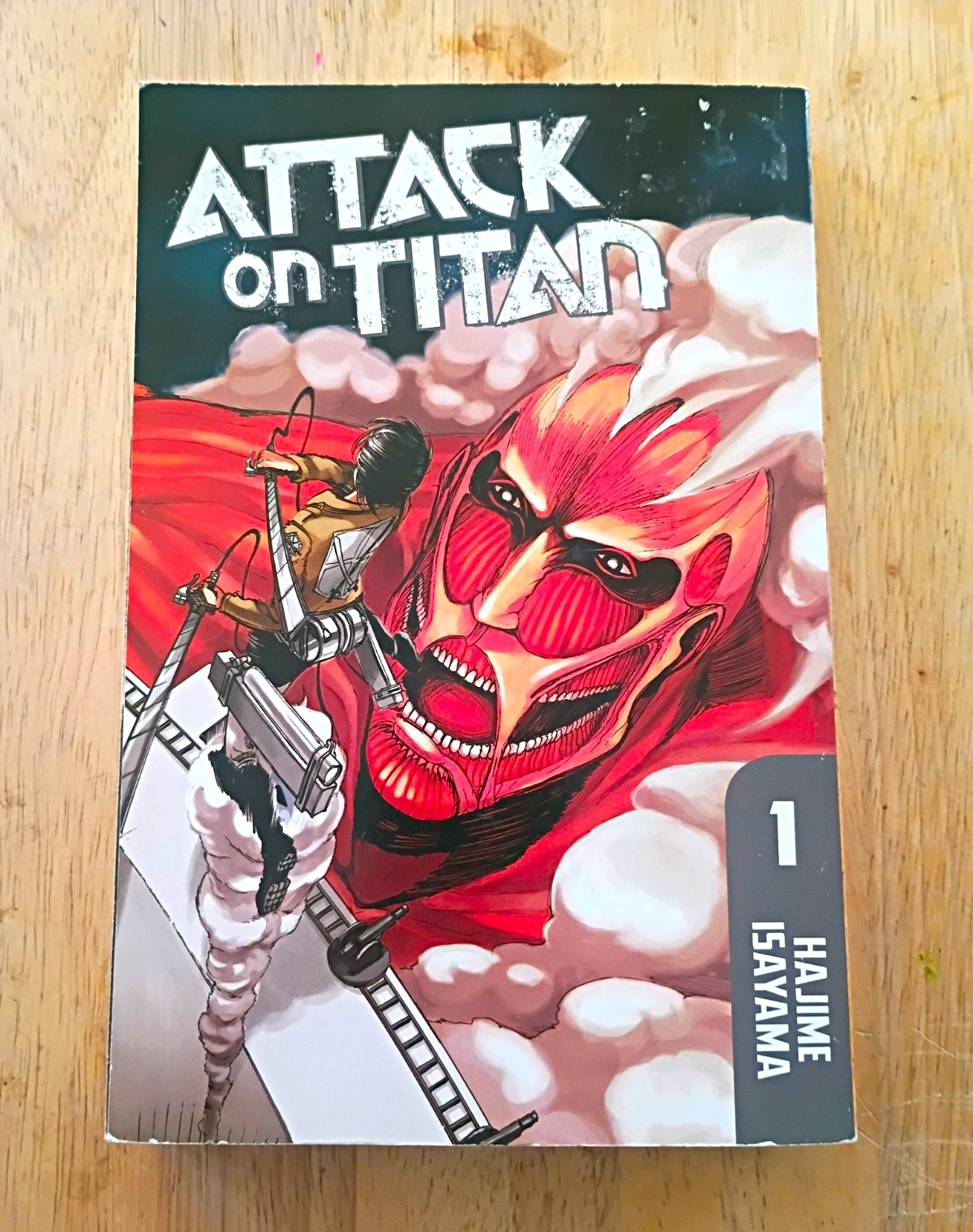 Attacco al Titano Vol. 1 libro tascabile Manga Trade - Hajime Isayama, Kodansha (EN)