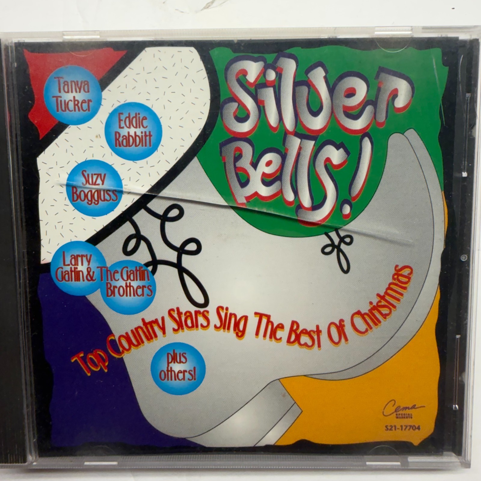 Silver Bells by Various Artists (CD, 1994, CEMA) Holiday Christmas - S21 17704