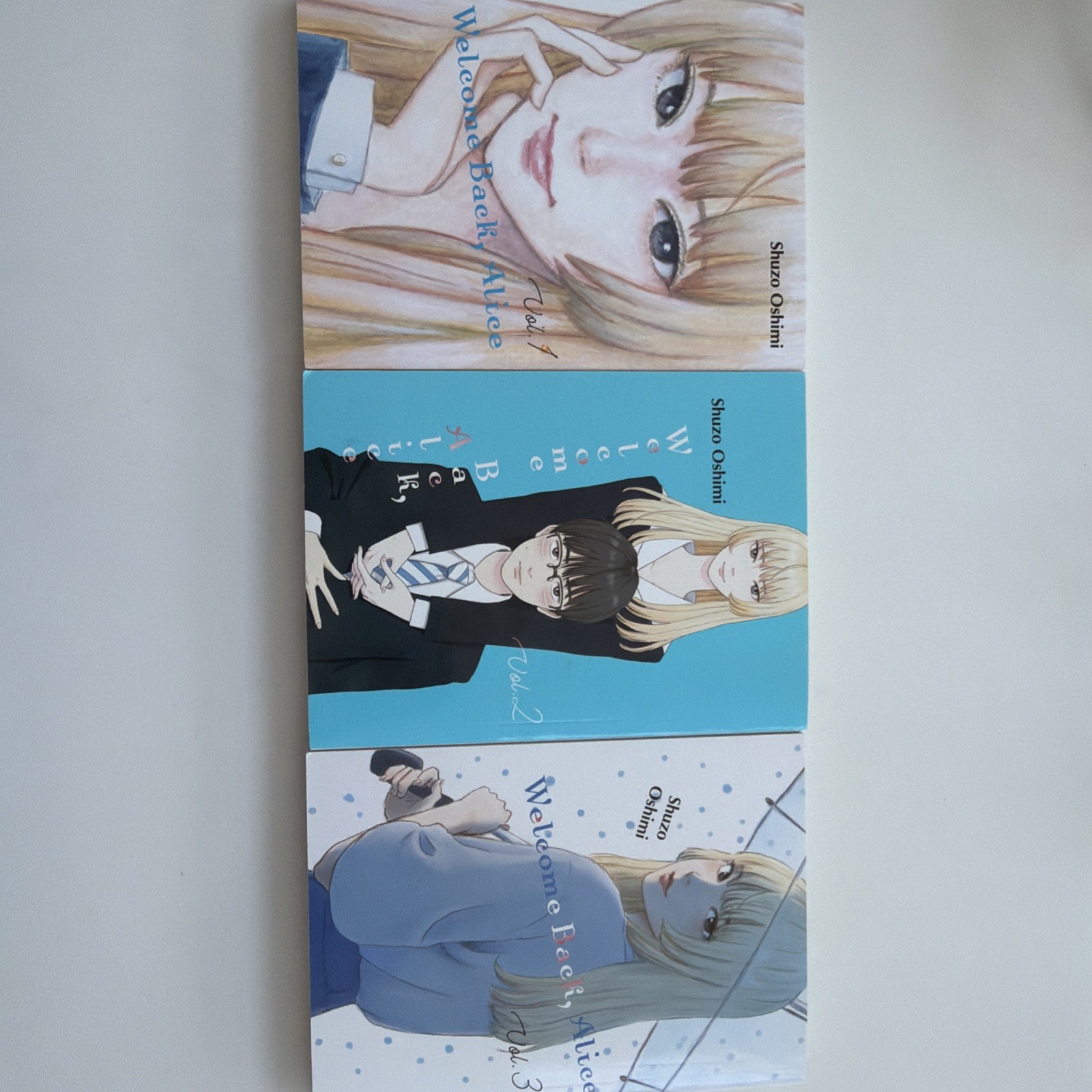 Welcome Back, Alice Vol 1-4 Manga Inglese