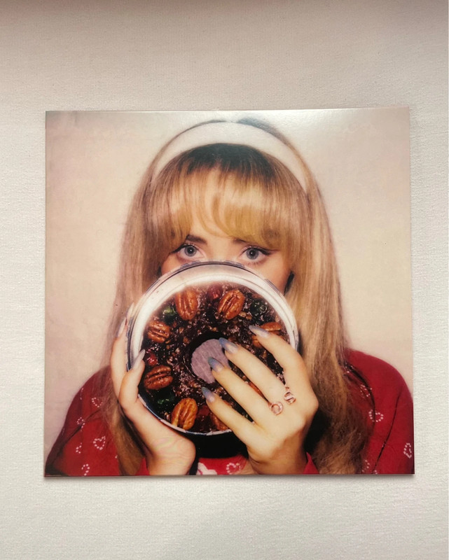Sabrina Carpenter ‘fruitcake’ milky clear vinyl