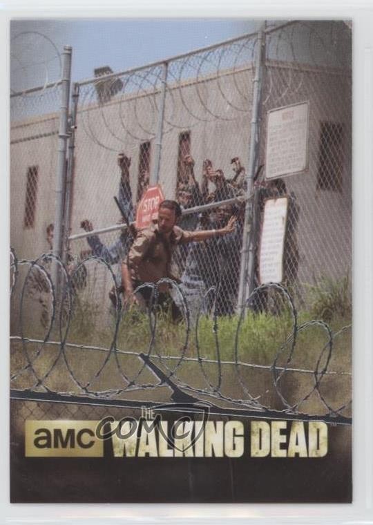 2014 Cryptozoic The Walking Dead Season 3 Part 1 Prison Walls of Chain 2s4