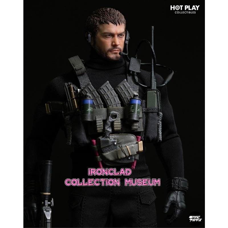 NUOVO HOT PLAY 1/12 HP001 Captain Wolf Hunter Chris Modellino Deluxe Ver.