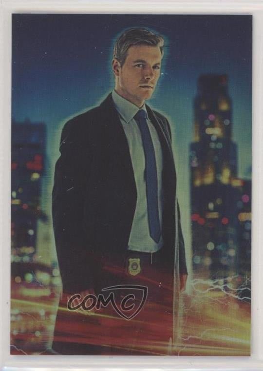 2016 The Flash Stagione 1 Personaggio Bios Rainbow Raider Foil Eddie Thawne #CB4 ux6