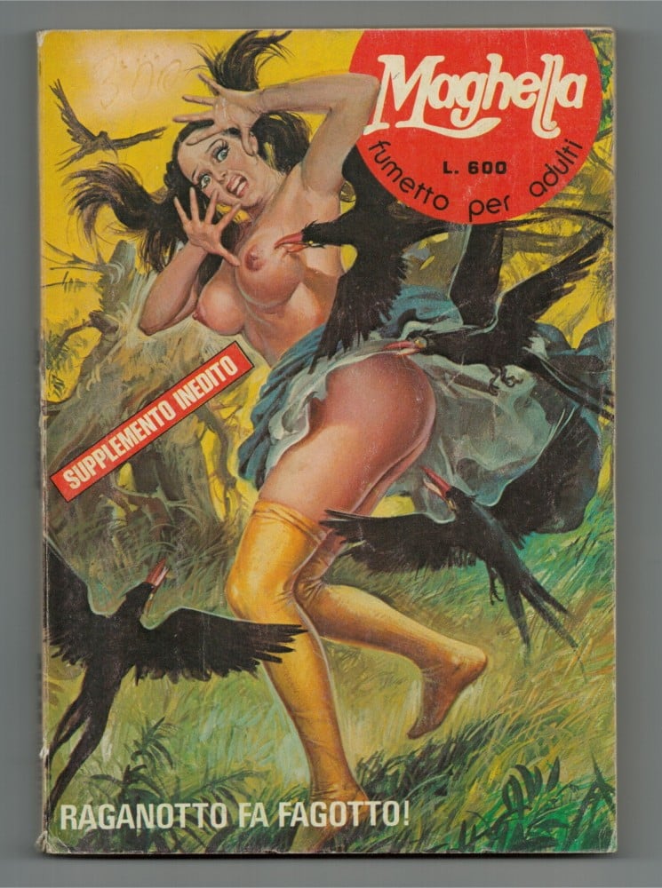 MAGHELLA: RAGANOTTO FA FAGOTTO! Publistrip 1975 supplemento a Maghella n. 84