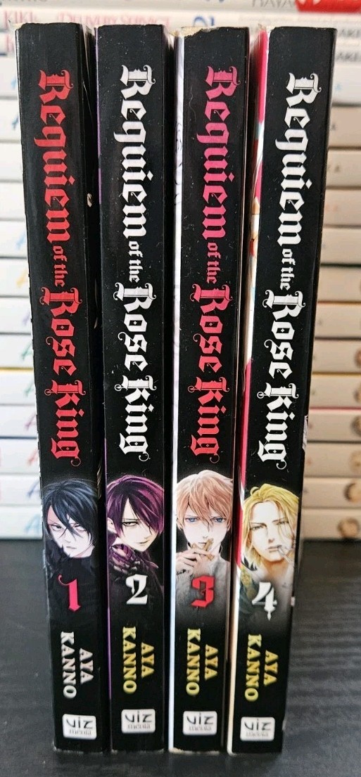 Manga Requiem Of The Rose King Bundle Vol 1-4 English Volumes