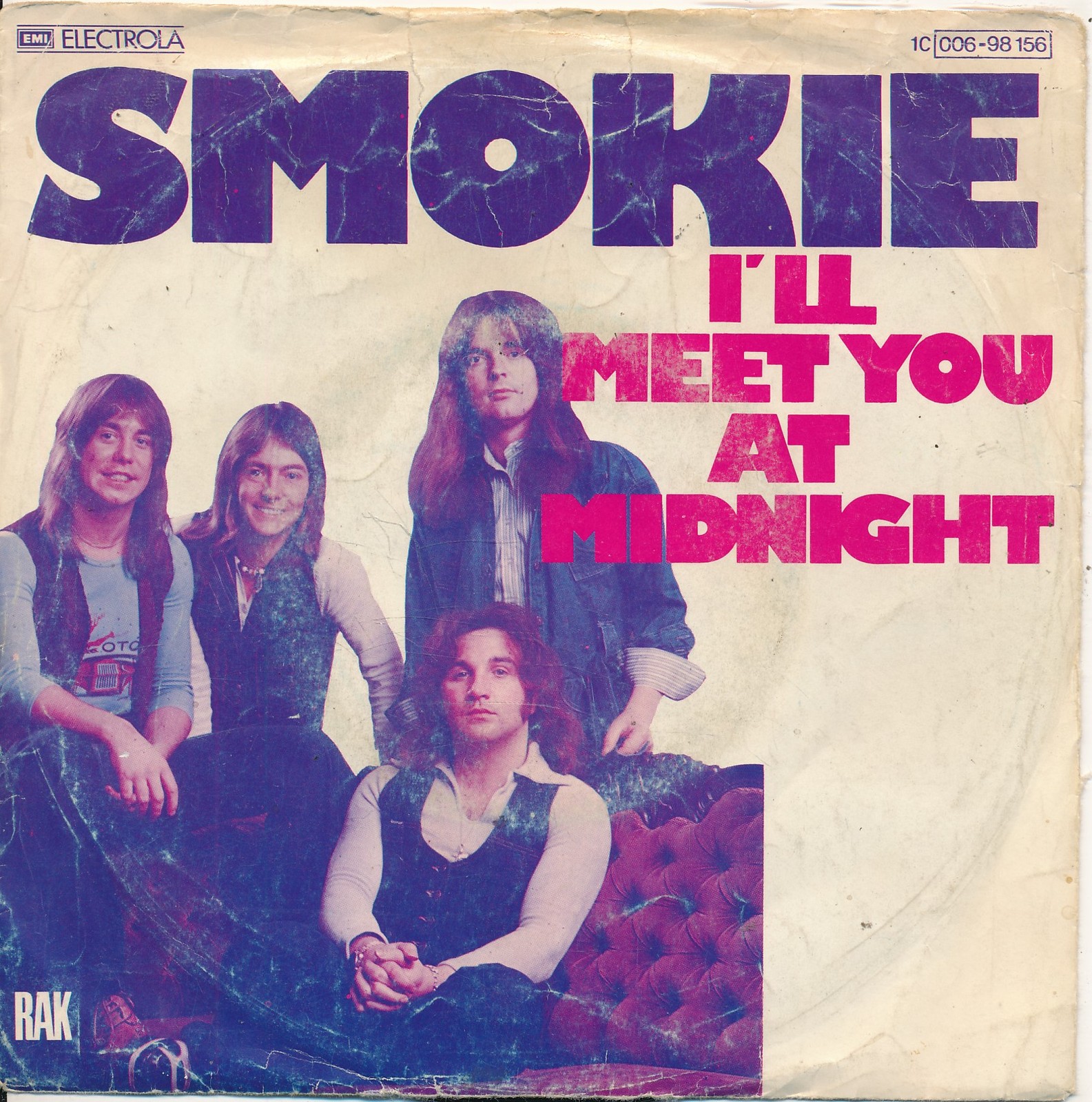 I'll Meet You At Midnight - Smokie - Single 7" Vinyl 270/02