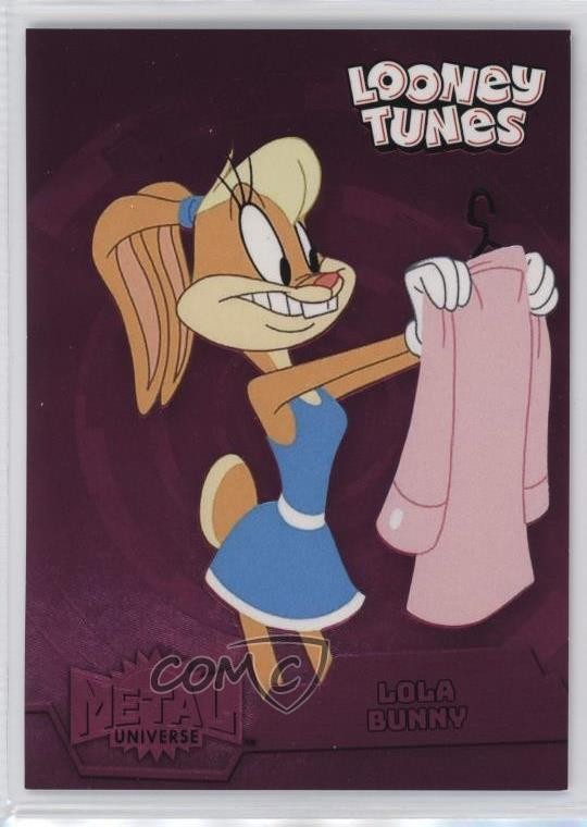 2024 Fleer Retro Looney Tunes Metal Universe Pink FX /300 Lola Bunny #MU-30 4et