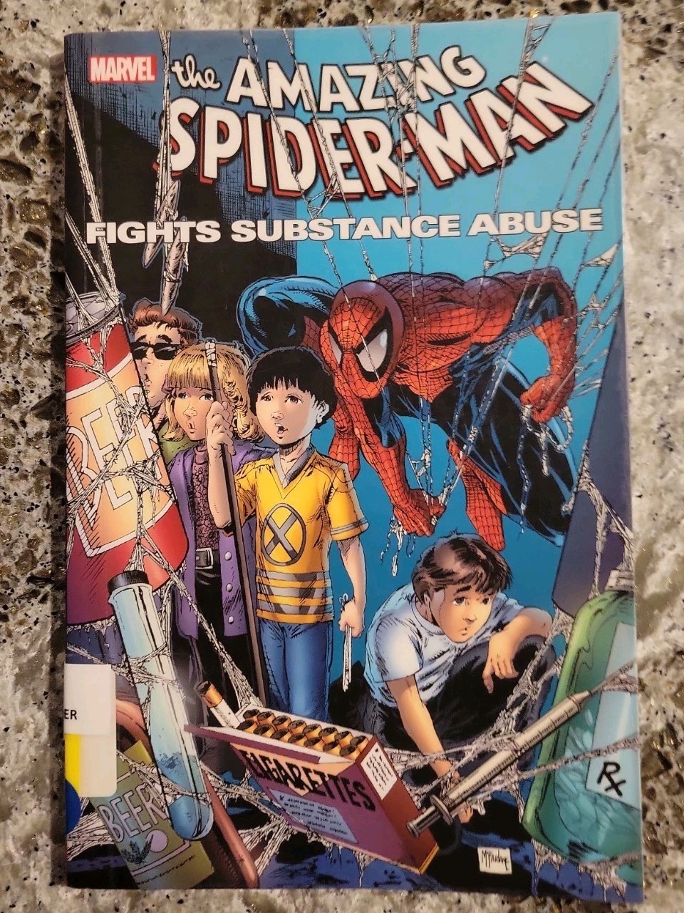 The Amazing Spider-Man combatte l'abuso di sostanze