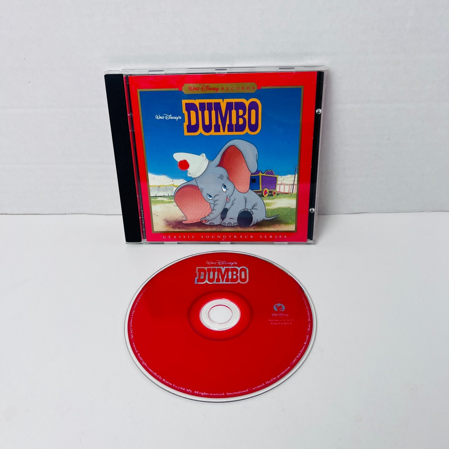 Walt Disney's Dumbo Classic Soundtrack Series CD Children's Walt Disney