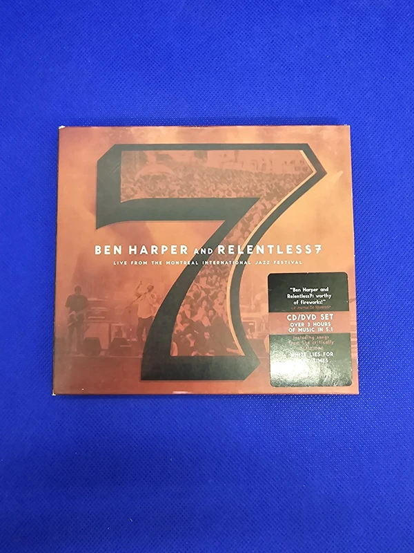 Ben Harper Relentless7 Live Montreal Jazz Festival CD DVD Virgin 2010