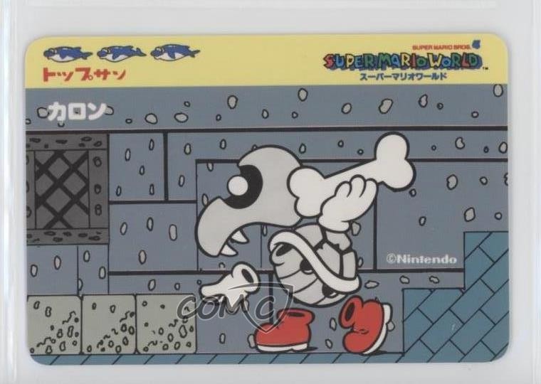 Top Sun Super Mario World 1990 ossa secche (osso che lancia) 0b67