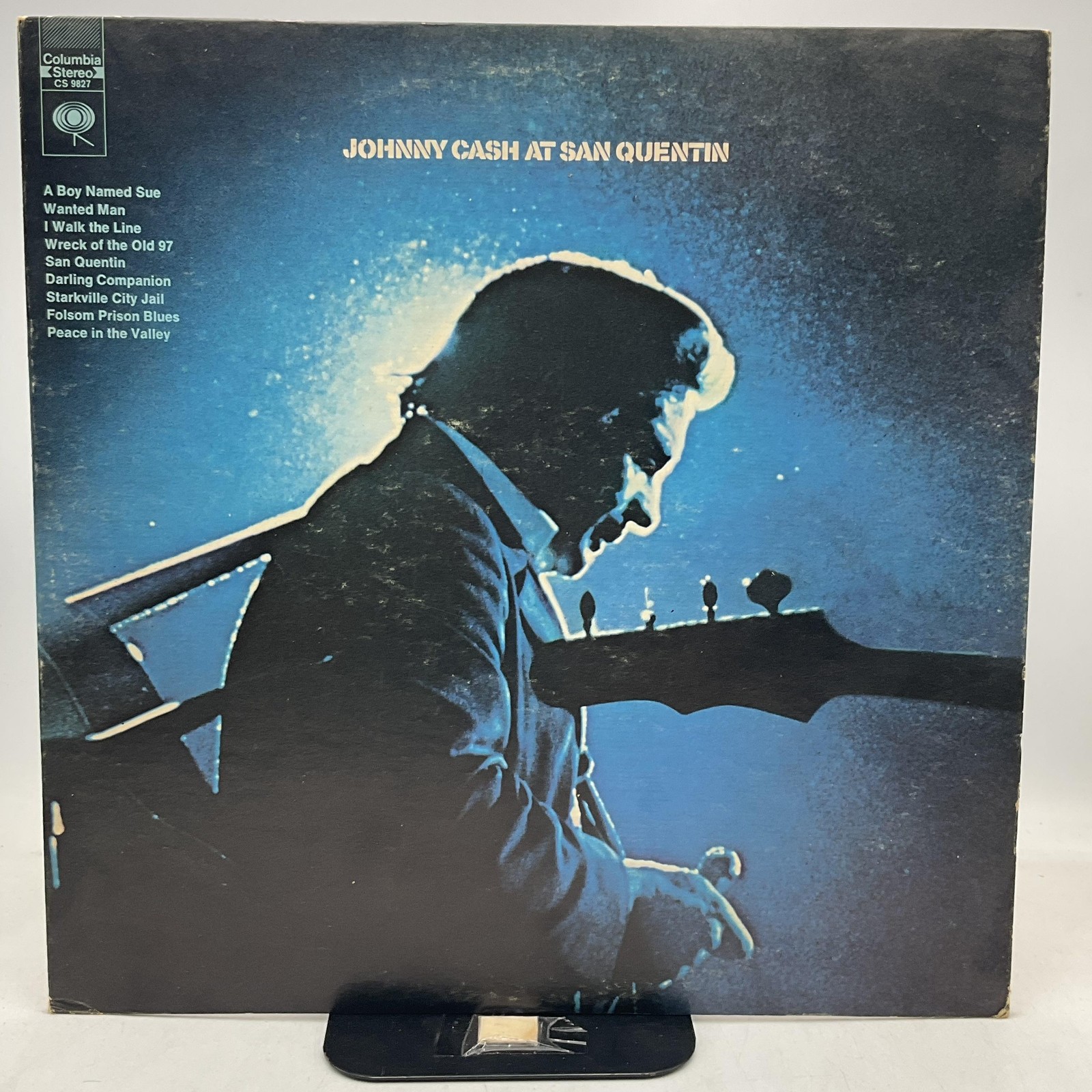 Johnny Cash - At San Quentin 12in Black Vinyl LP Columbia Live Country