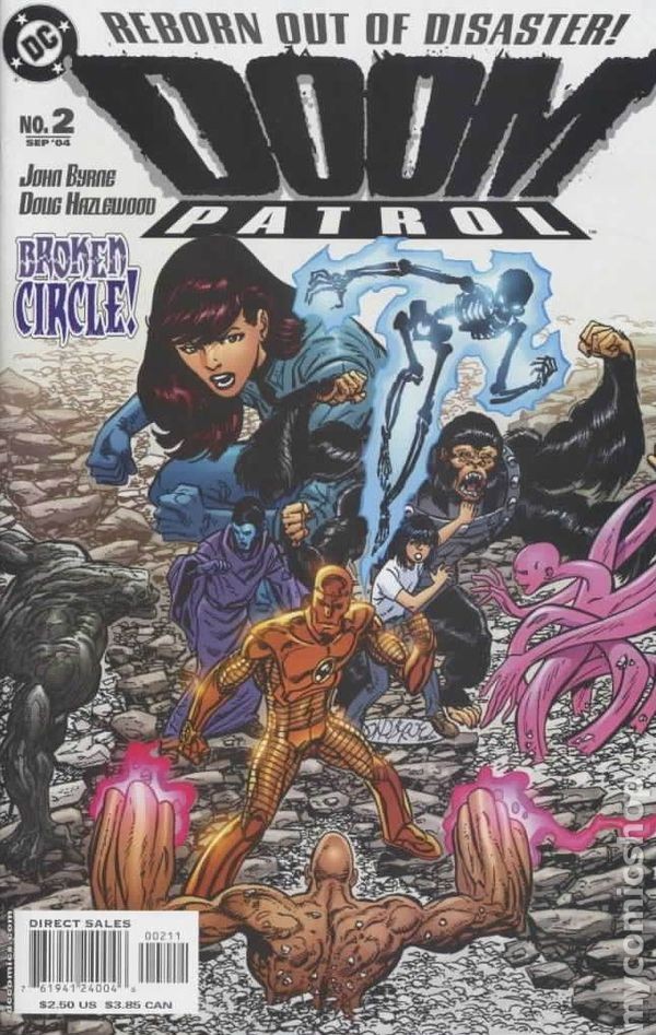 Doom Patrol #2 FN/VF 7.0 2004 Immagine Stock