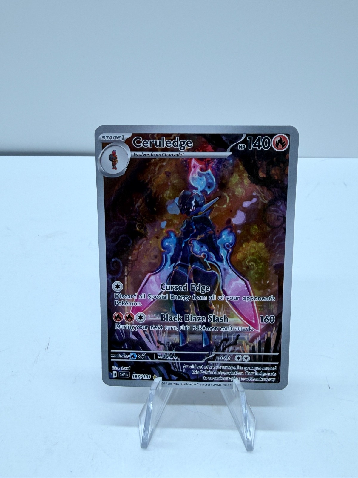 Ceruledge 197/191 Sv08: Surging Sparks Holo