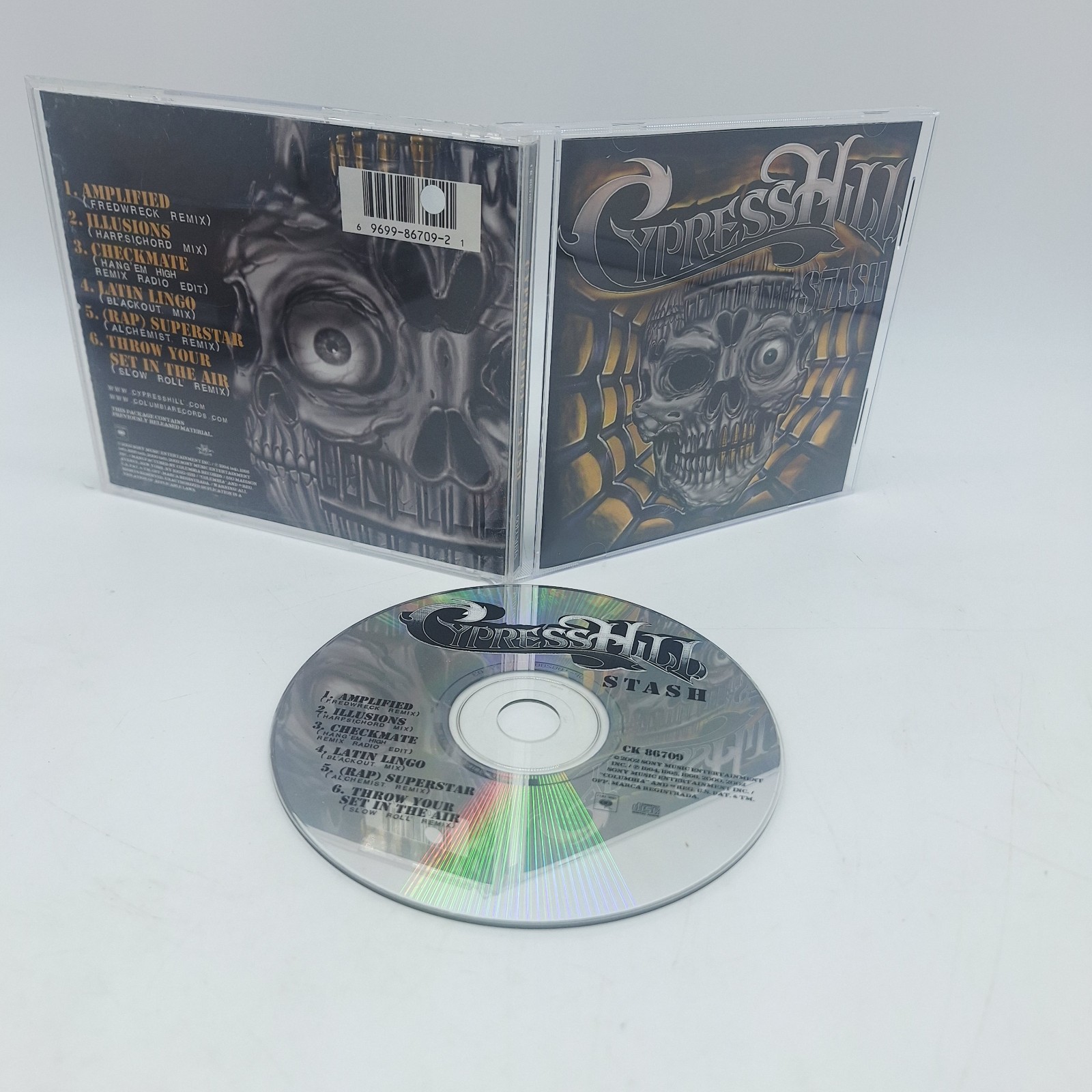 Cypress Hill-Stash: This Is the Remix CD Promo UPC Punch Out