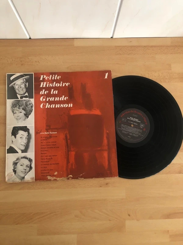 Vinyle 33 tours Petite Histoire de la grande chanson à la belle époque