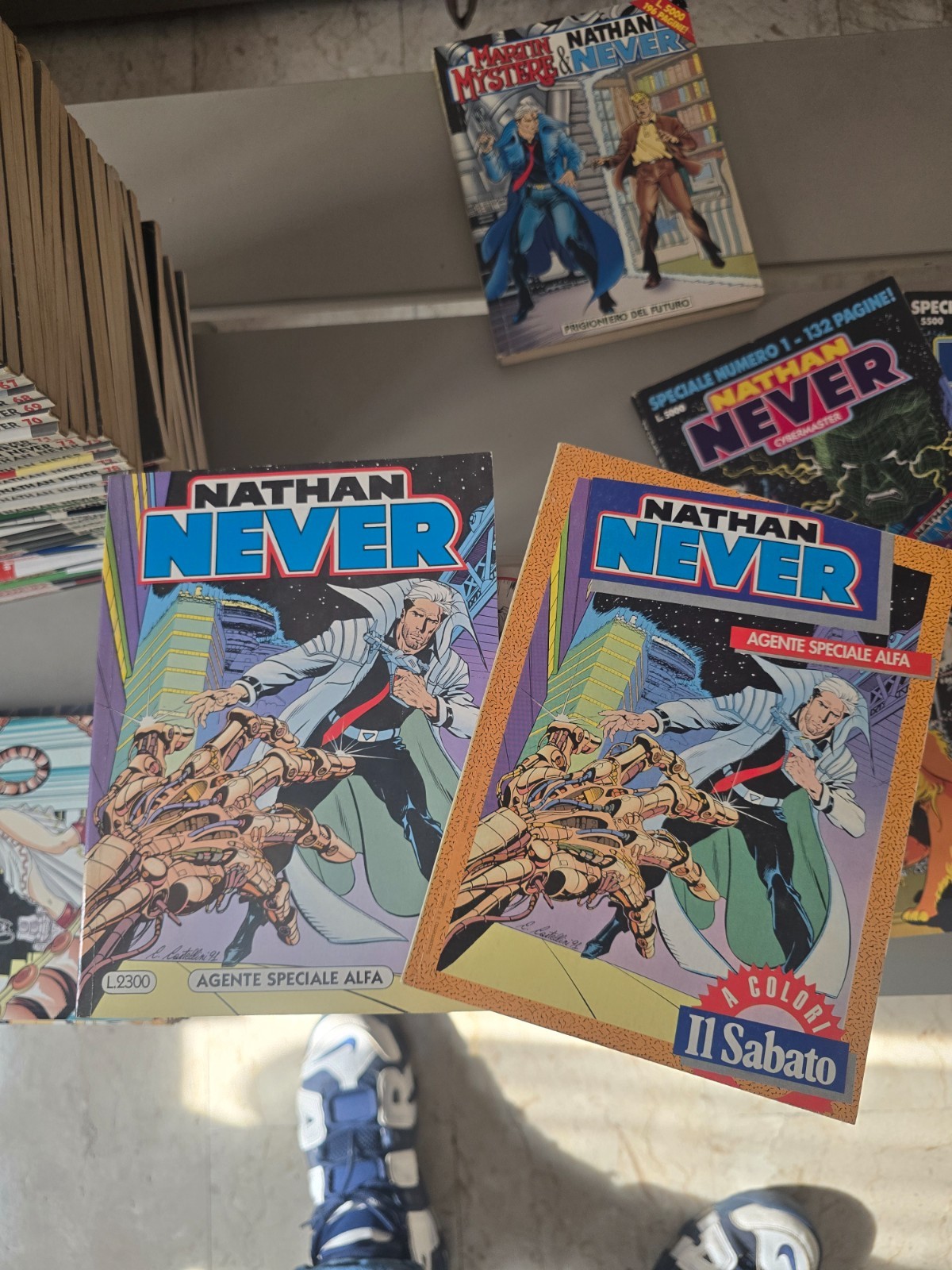 NATHAN NEVER – GRANDE LOTTO PRIMI NUMERI + SPECIALI E FUORI SERIE 📚