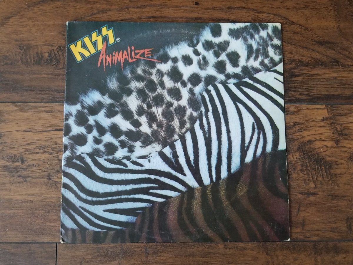 KISS Animalize Animalizar Argentina Vinyl LP 1984 Casablanca Records Phonogram