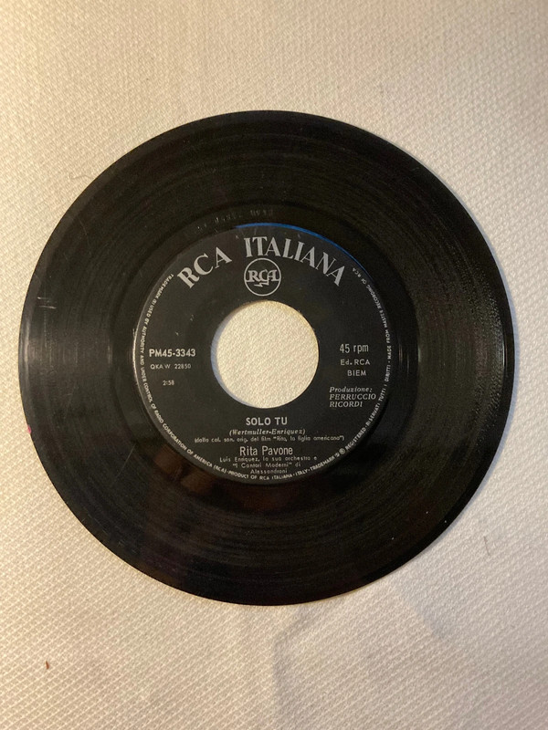 Rita Pavone - "Stasera con Te" e "Solo Tu". Senza Custodia