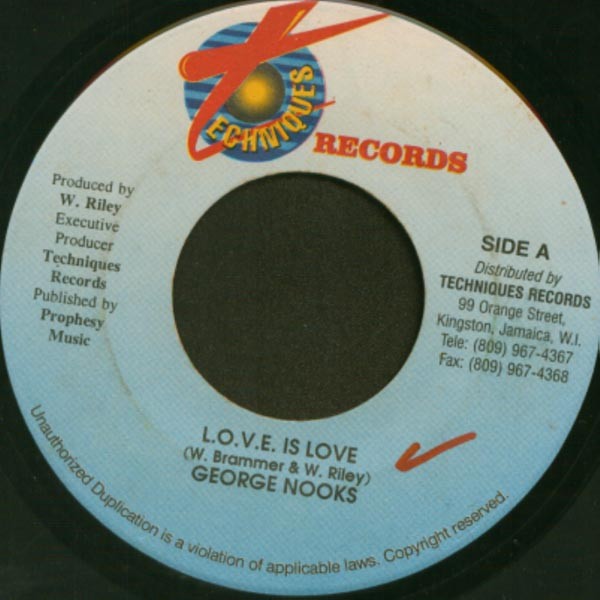 George Nooks - L.O.V.E. Is Love (7") (Very Good Plus (VG+)) - 3659193501