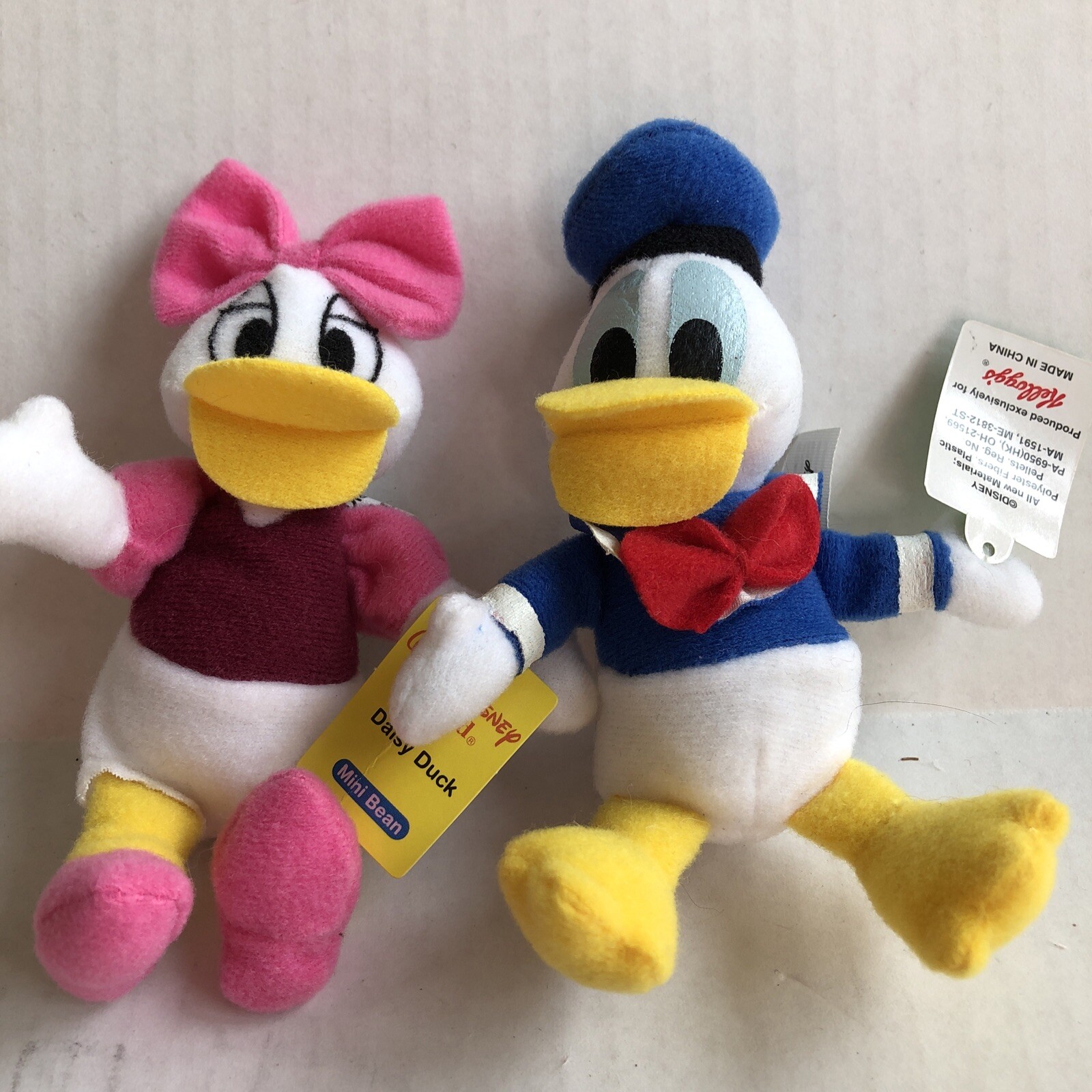 Walt Disney World Paperino margherita 5" mini fagiolo peluche Kellogg's