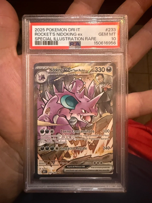 Nidoking ex del team rocket