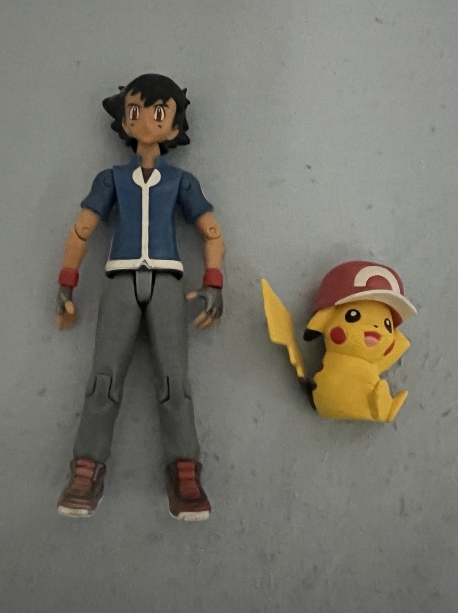 SDCC 2016 Tomy Pokemon Pikachu & Ash #025 personaggio 20° anniversario