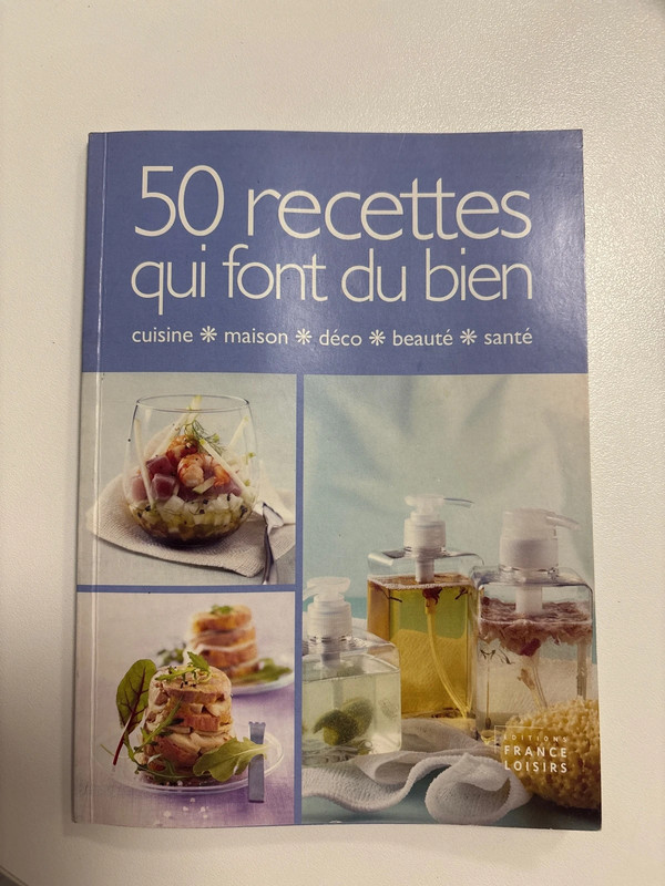 Livre: 50 recettes qui font du bien