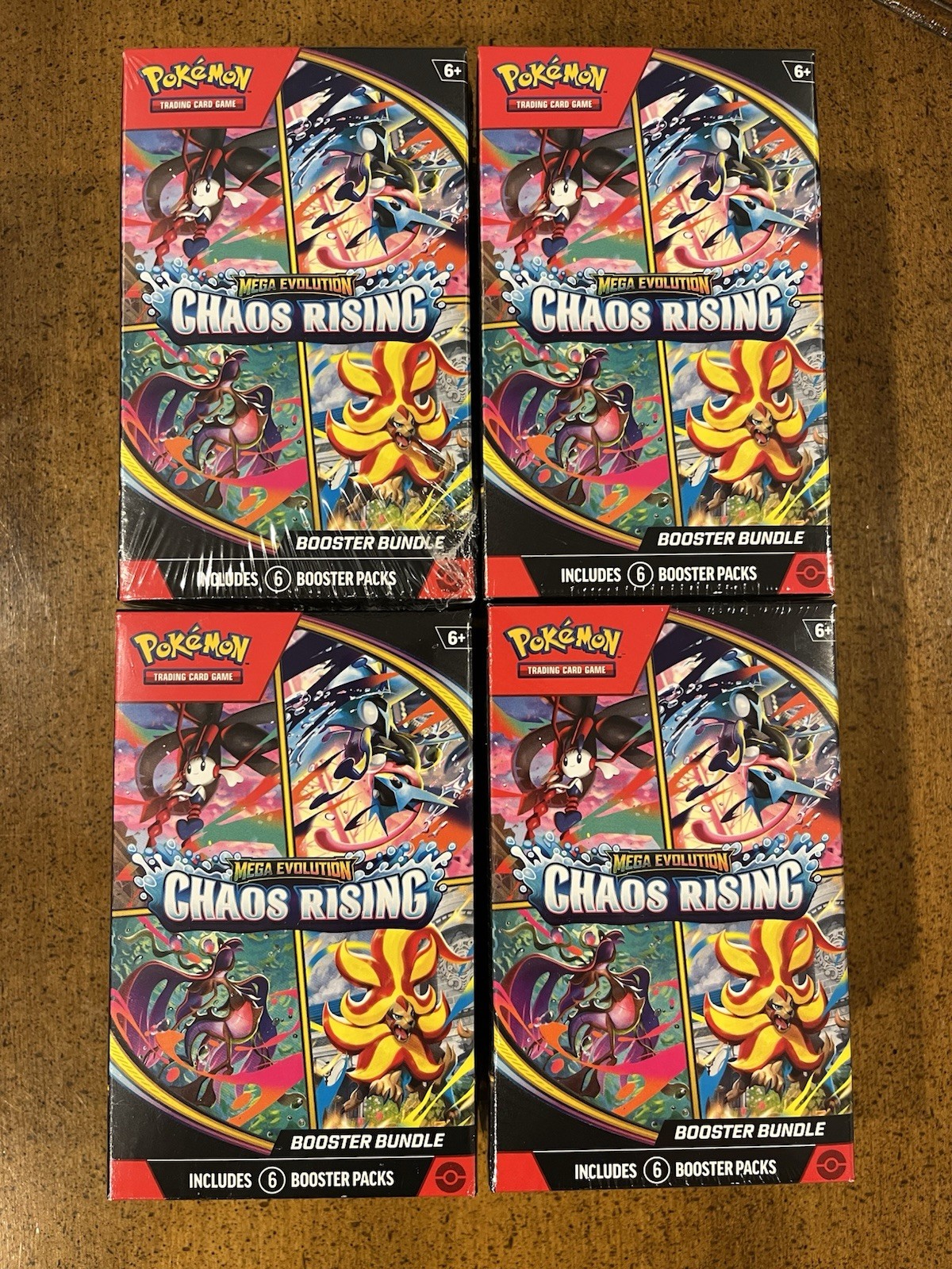 Pokemon Chaos Rising Booster Bundle (4)