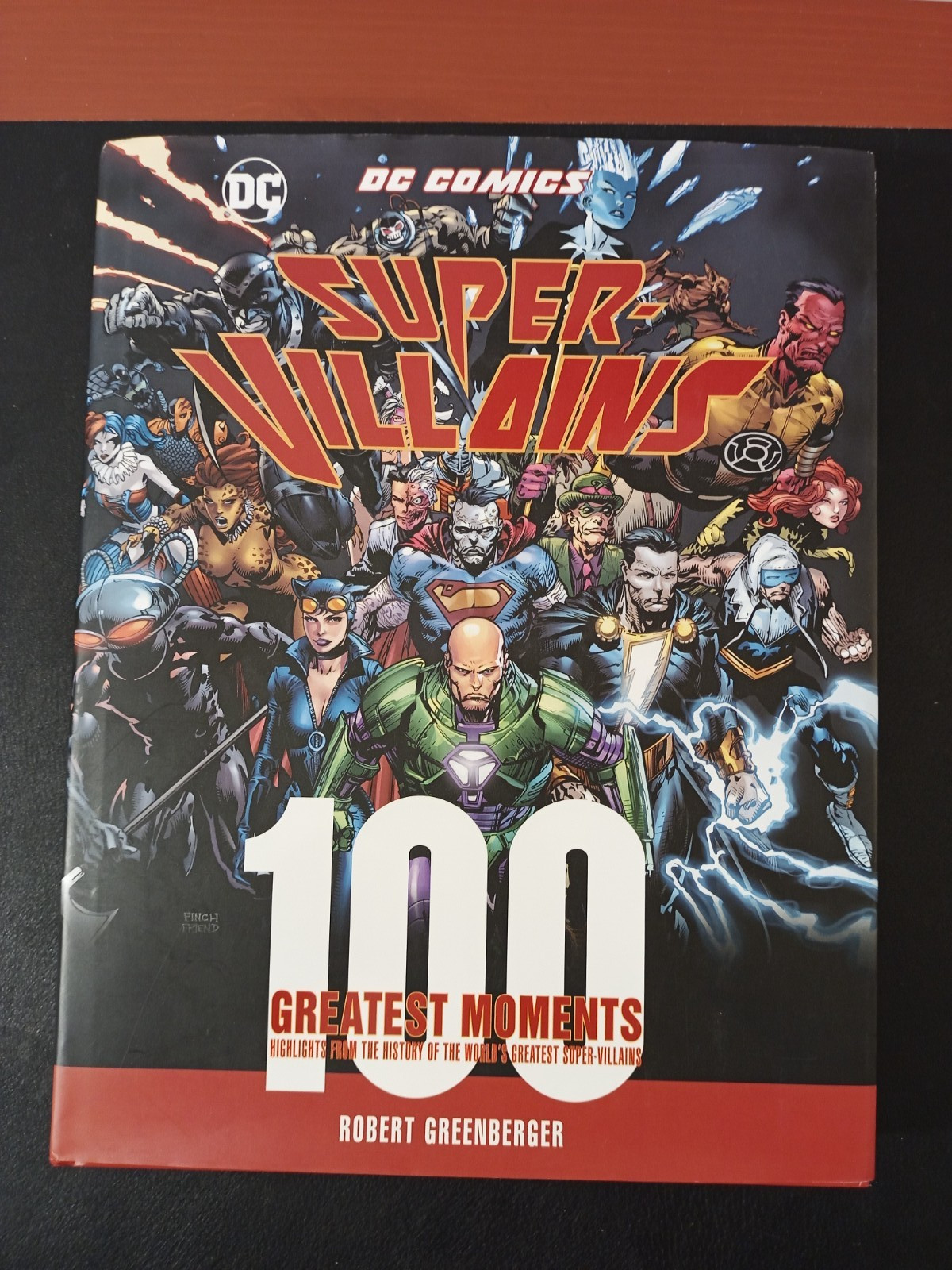 DC Comics Super-Villains 100 Greatest Moments Chartwell Books Deluxe Hardcover